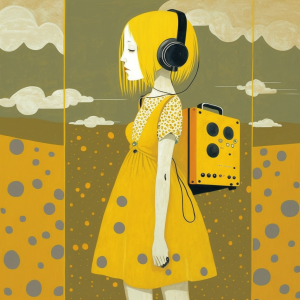 Yellow-Clad Songstress